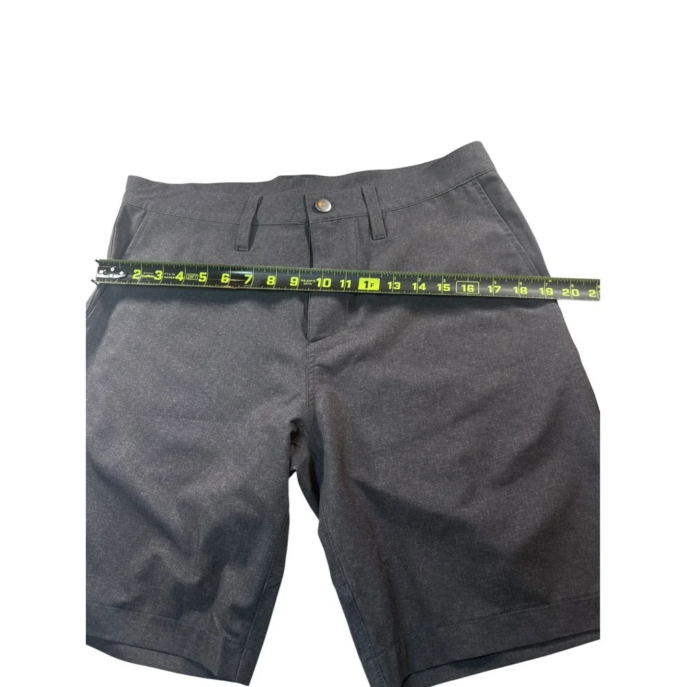Z by Zella Hybrid Shorts Mens 34 Gray Excellent Heathered Performance Active
